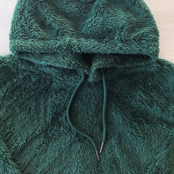 UO Teddy Fleece Hoodie Sweatshirt - Picture 5 of 7